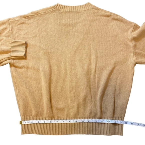 Dazy Women's Plaid V-neck Button Down Knit Cardigan/Sweater Long Sleeve Size M - Picture 7 of 11